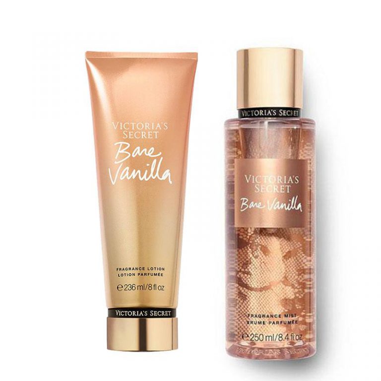 Victoria's Secret Bare Vanilla Lotion Combo (Mist & Body Lotion ...