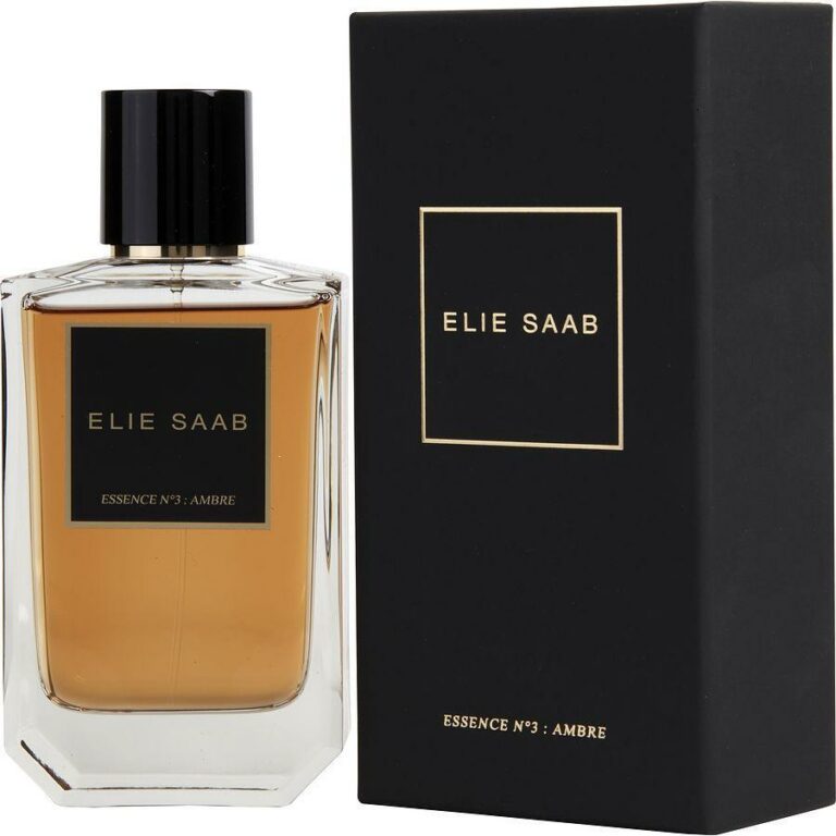 Elie Saab Essence No 3 Ambre Perfume – 100ml - Branded Fragrance India
