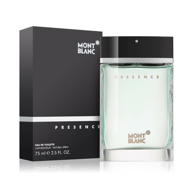 Mont Blanc Presence Eau de Toilette For Men – 75ml – Branded Fragrance ...