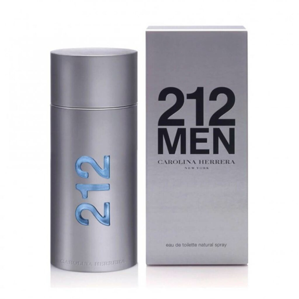 Carolina Herrera 212 EDT Perfume For Men – 100ml - Branded Fragrance India